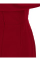 Column dress Red