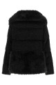 Black Astrakhan effect jacket Black