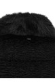 Black Astrakhan effect jacket Black
