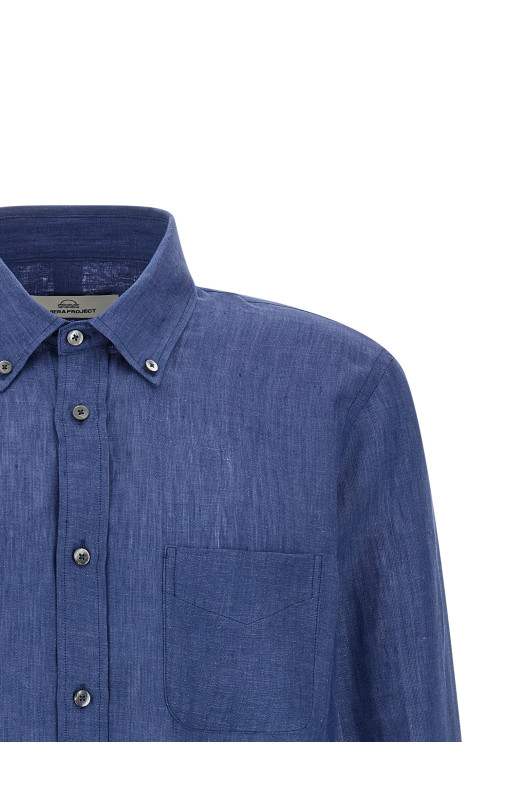 Linen shirt Blue