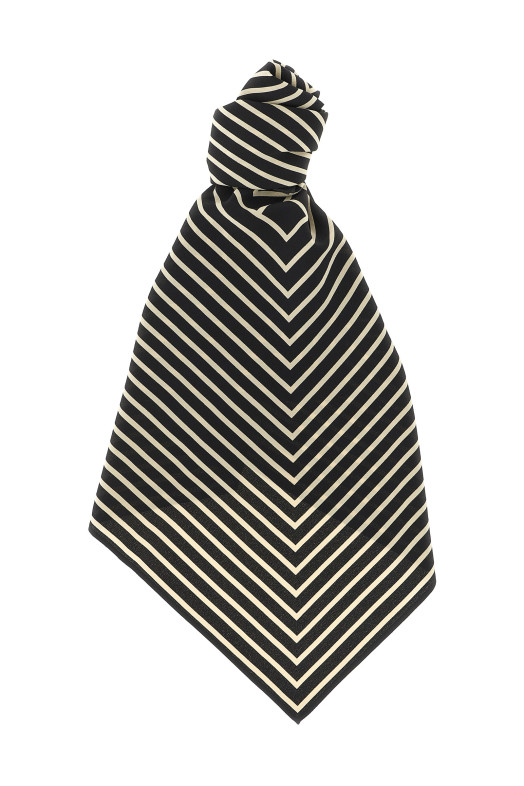 'Signature' scarf Black-grey