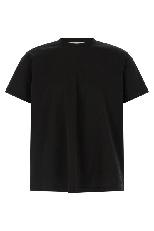 Хлопковая футболка черного цвета TSHIRTMANICACORTENERO