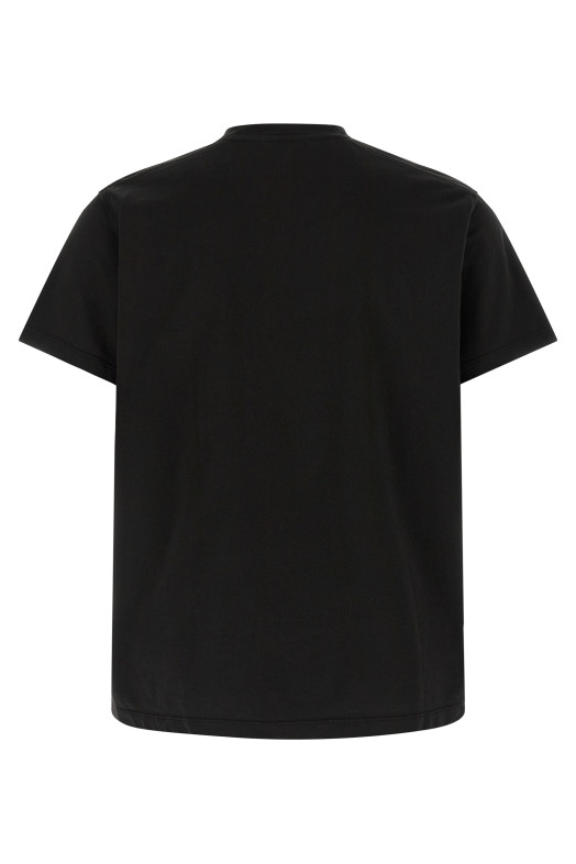 Хлопковая футболка черного цвета TSHIRTMANICACORTENERO