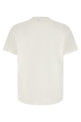 Хлопковая футболка, белого цвета TSHIRTMANICACORTEBIANCO