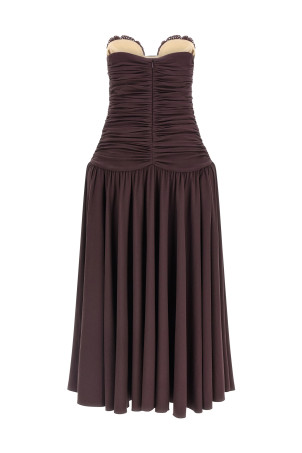 '28' dress Bordeaux