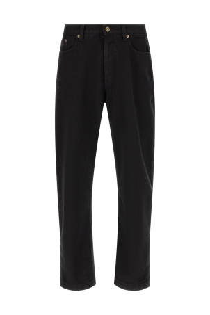 Tapered leg jeans Black