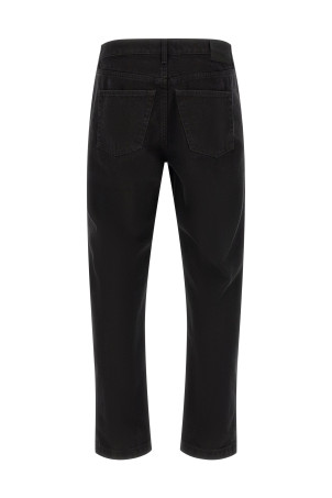 Tapered leg jeans Black