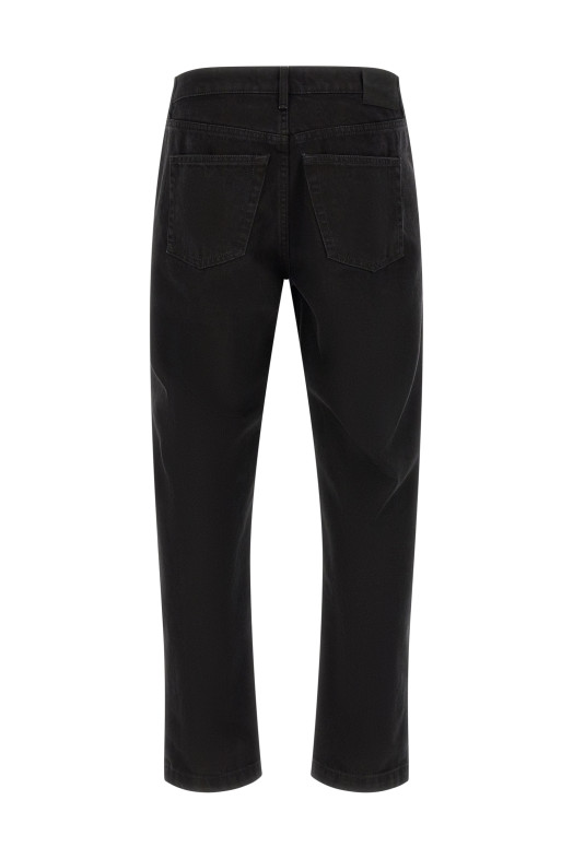 Tapered leg jeans Black