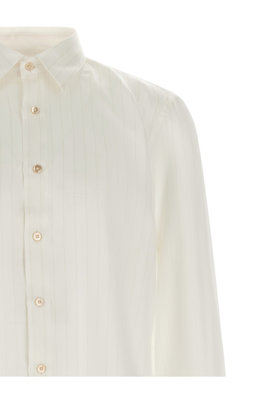 Striped shirt Beige