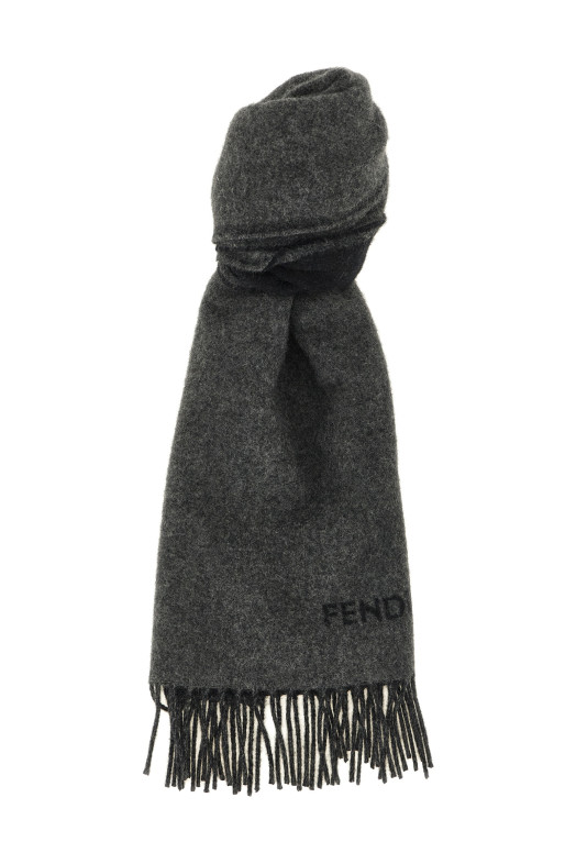 Double-sided long scarf Multicolor