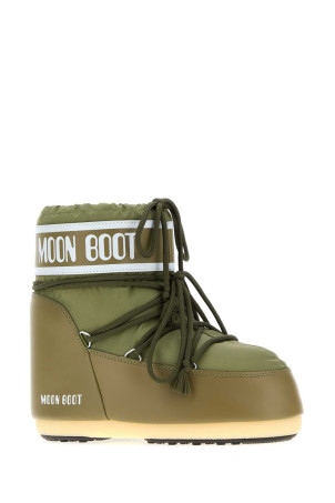 Sage green nylon Icon Low ankle boots MOON BOOT (1409340)