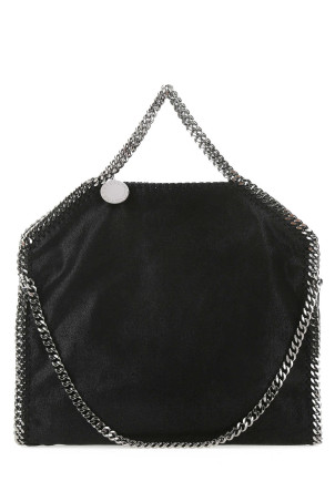 Black shaggy deer medium Falabella handbag Black STELLA McCARTNEY (234387W9132)