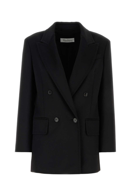 Black camel Olimpia blazer Black MAX MARA (2621046012600)