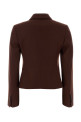 Burgundy wool Angizia blazer MAX MARA (2621046273600)
