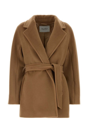 Camel wool Mondina coat Blue MAX MARA (2621086082600)
