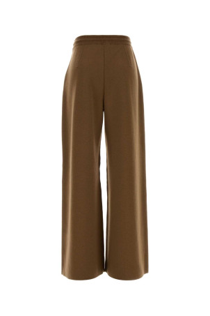 Brown wool blend Funale wide-leg pant MAX MARA (2621336013600)