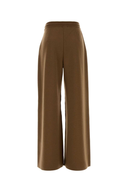 Brown wool blend Funale wide-leg pant MAX MARA (2621336013600)