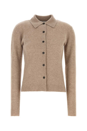 Beige stretch cashmere blend Durante cardigan MAX MARA (2621346042600)