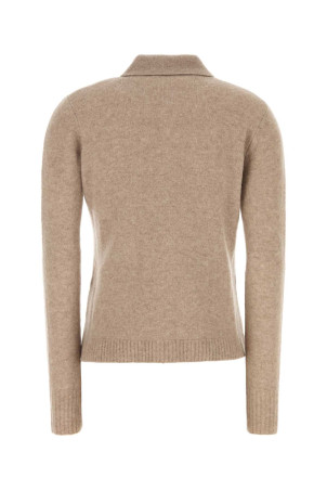 Beige stretch cashmere blend Durante cardigan MAX MARA (2621346042600)