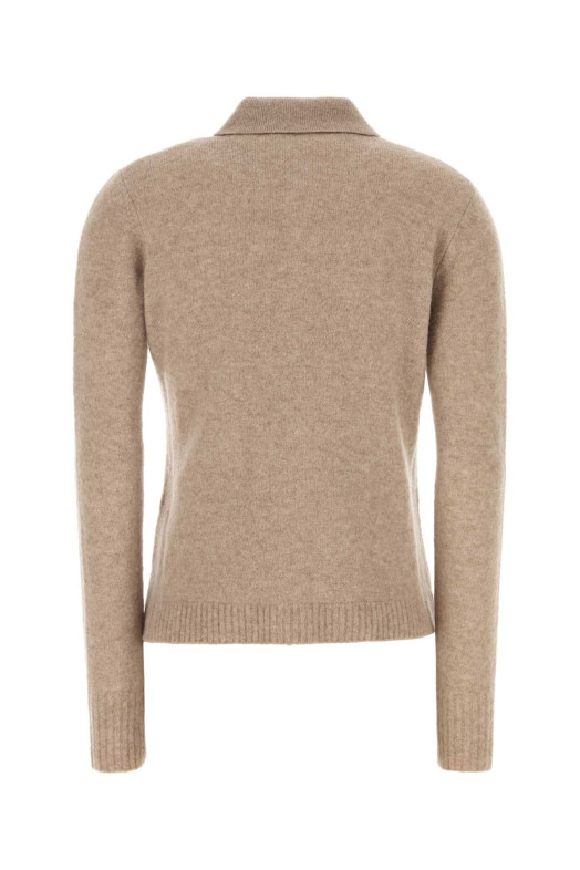Beige stretch cashmere blend Durante cardigan MAX MARA (2621346042600)