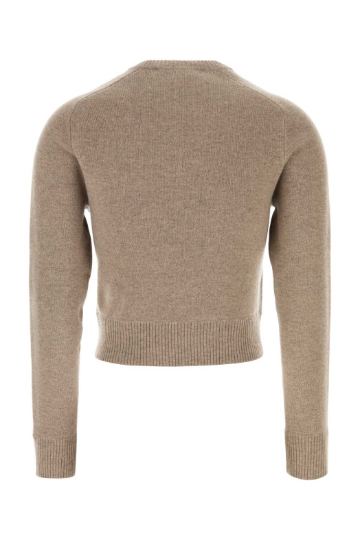 Beige wool blend Nasello sweater MAX MARA (2621366353600)