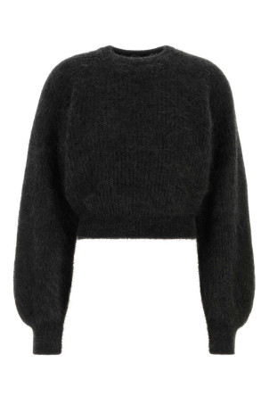 Black mohair blend Eliche sweater MAX MARA (2621366393600)