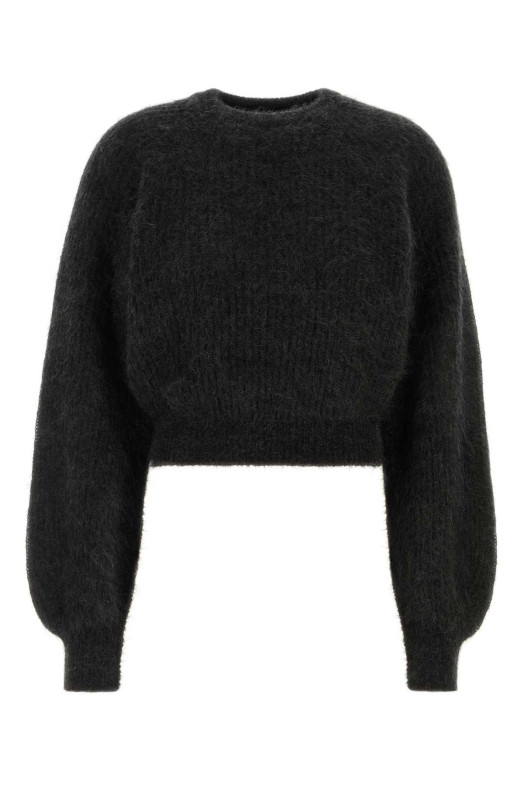 Black mohair blend Eliche sweater MAX MARA (2621366393600)