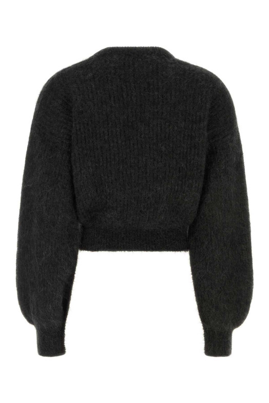 Black mohair blend Eliche sweater MAX MARA (2621366393600)