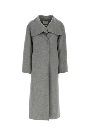 Grey wool Assenso coat SPORTMAX (2622016043600)