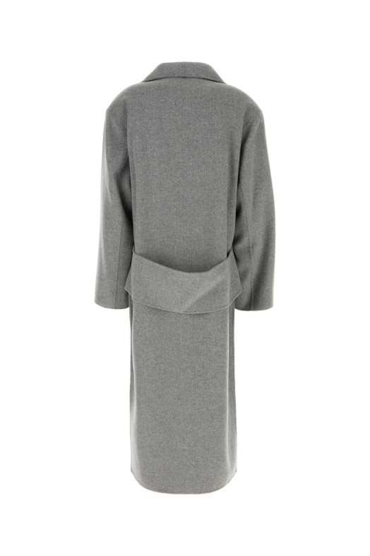 Grey wool Assenso coat SPORTMAX (2622016043600)