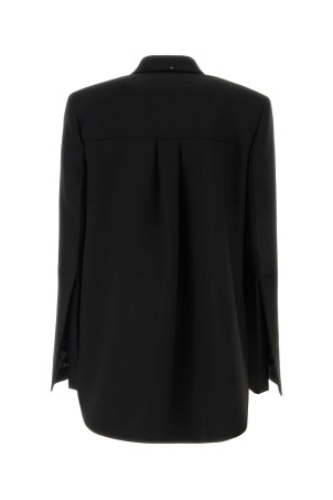 Black stretch gabardine Gestro blazer SPORTMAX (2622046033600)