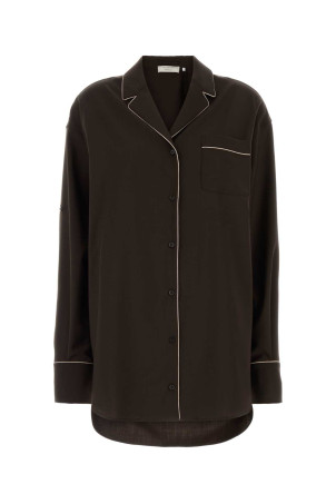 Brown wool Alice shirt Black SPORTMAX (2622196042600)