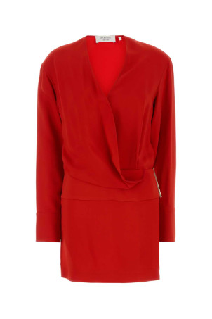 Red crepe Etere mini dress SPORTMAX (2622226072600)