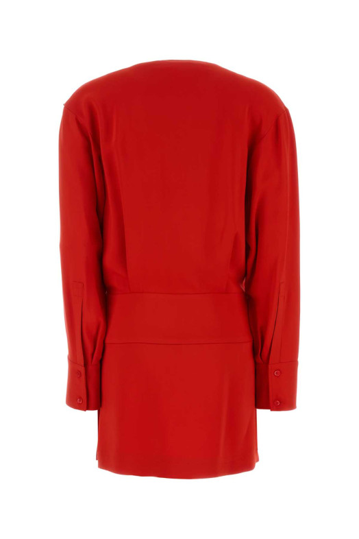 Red crepe Etere mini dress SPORTMAX (2622226072600)