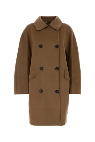 Biscuit wool Gioia coat S MAXMARA (2629016033600)