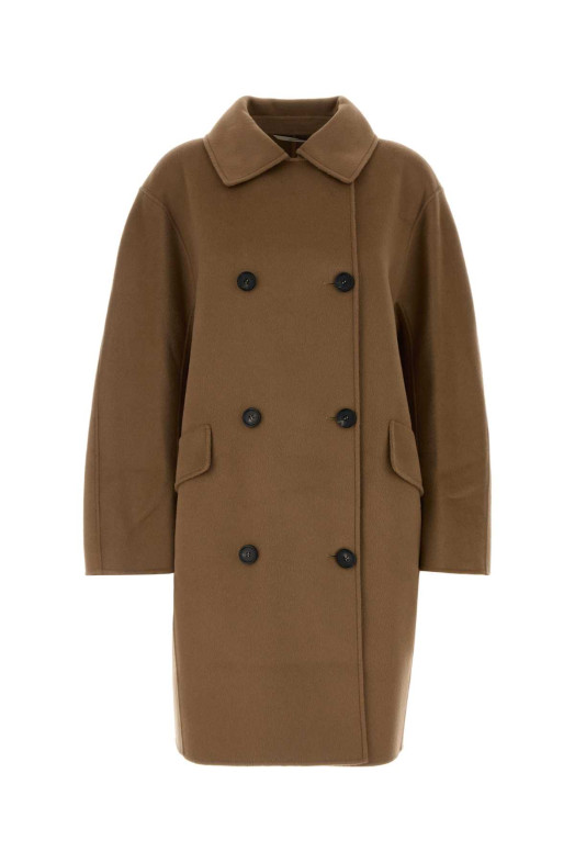 Biscuit wool Gioia coat S MAXMARA (2629016033600)