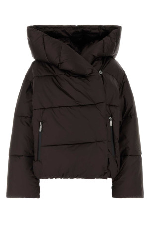 Chocolate polyester padded jacket Bordeaux MICHAEL BY MICHAEL KORS (77G7610M42)