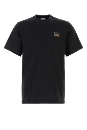 Black cotton t-shirt Black BURBERRY (8127949)