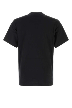 Black cotton t-shirt Black BURBERRY (8127949)