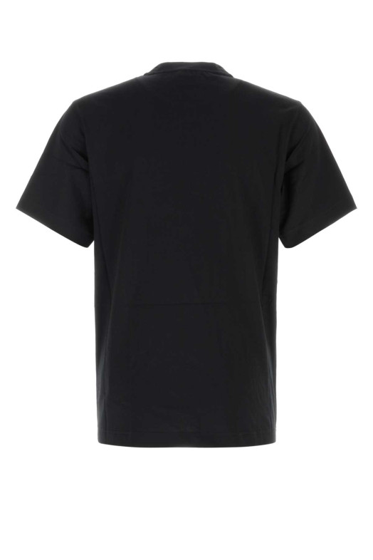 Черная хлопковая футболка Black BURBERRY (8127949)