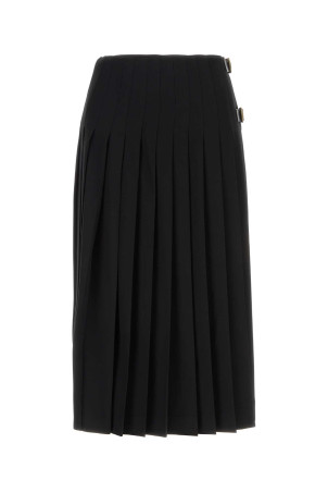 Black wool skirt Black BURBERRY (8135171)