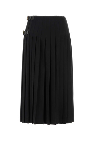 Black wool skirt Black BURBERRY (8135171)