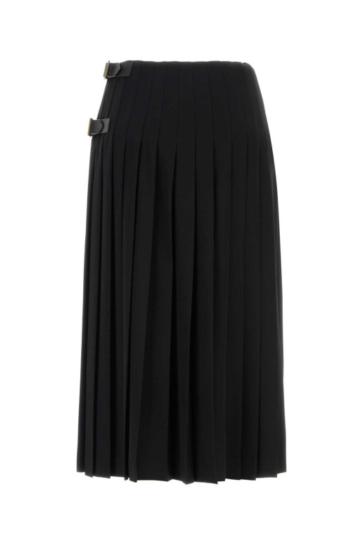 Black wool skirt Black BURBERRY (8135171)