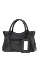 Темно-серая кожаная сумка Le City First от BALENCIAGA (8669582ACFH)