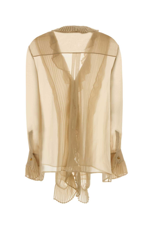 Beige silk blouse ALBERTA FERRETTI (A02036615)
