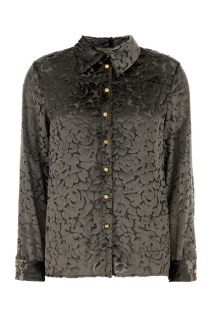 Dark grey jacquard shirt ALBERTA FERRETTI (A02236621)