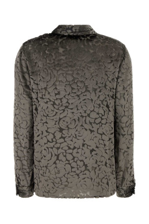 Dark grey jacquard shirt ALBERTA FERRETTI (A02236621)