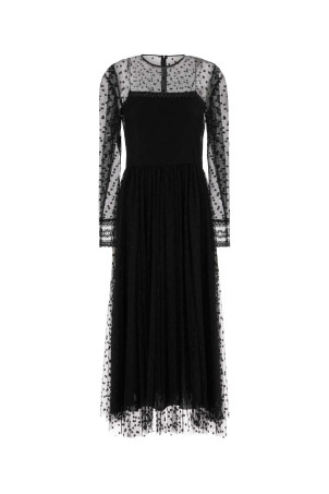 Black tulle dress Black ALBERTA FERRETTI (A04126620)