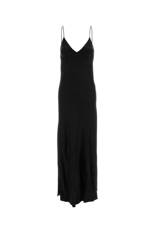 Black satin dress Black ALBERTA FERRETTI (A04226627)