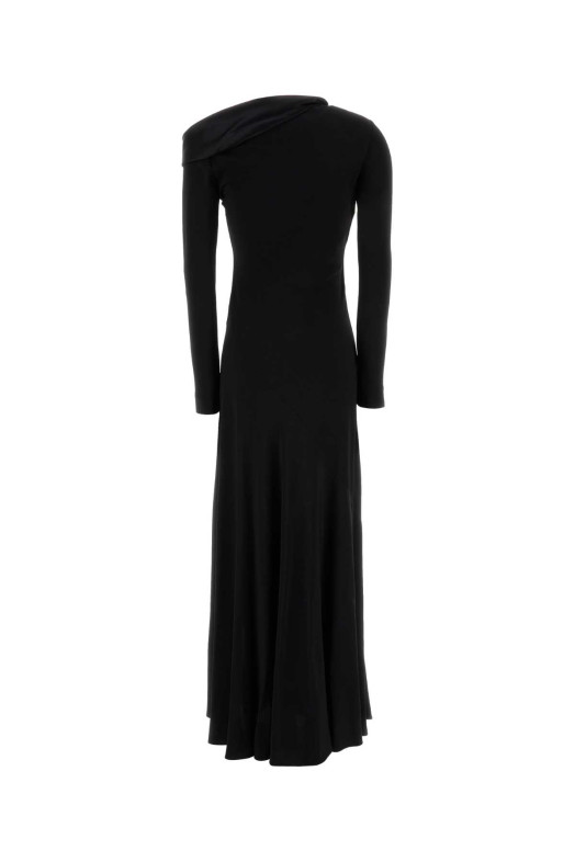 Black crepe long dress ALBERTA FERRETTI (A04236627)